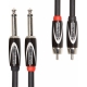 ROLAND RCC52R28 CAVO AUDIO STEREO JACK M 6,3MM - RCA M 1,5 MT