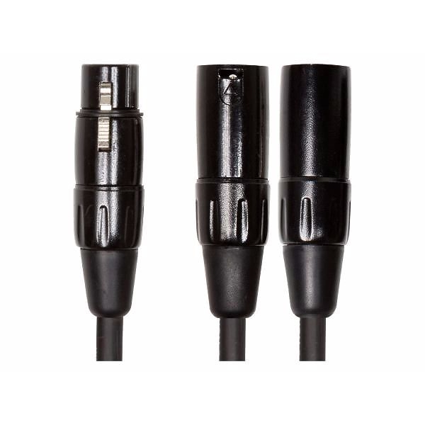 ROLAND RCCYCXF2XM CAVO AUDIO SPLITTER XLR F-2 XLR M 15CM