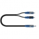 Quiklok RKSA 150-5 minijack stero 2 rca 2 mt