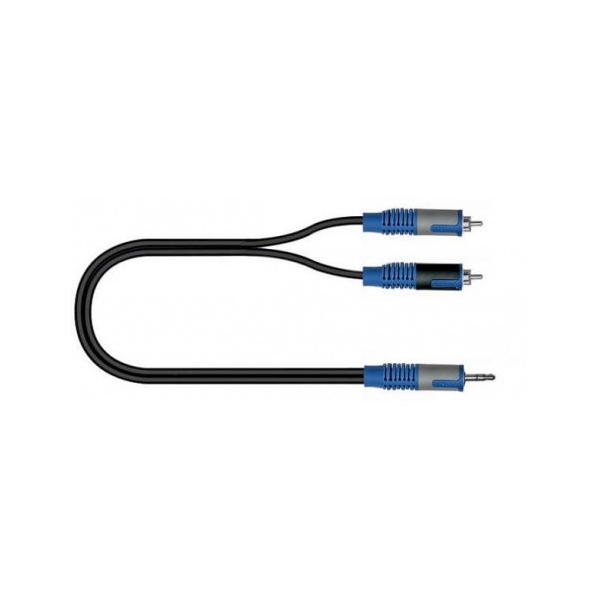 Quiklok RKSA 150-5 minijack stero 2 rca 5 mt