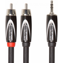 ROLAND RCC5352R Mini Jack a Doppio RCA 1.5MT
