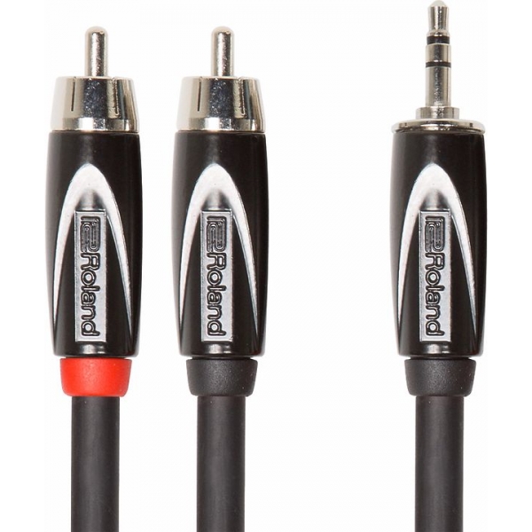 ROLAND RCC5352R Mini Jack a Doppio RCA 1.5MT